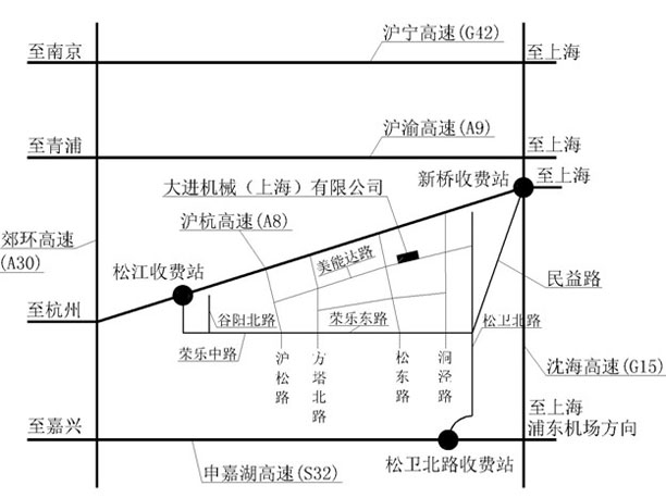 大進(jìn)機(jī)械（上海）有限公司_公司地圖